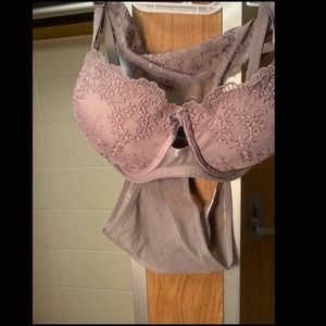 Push up bra and panties set never worn!
